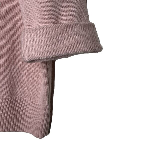 NAKED CASHMERE Small Crewneck Short Sleeve Sweater 100% Cashmere Valentines Ab14 - Picture 2 of 6